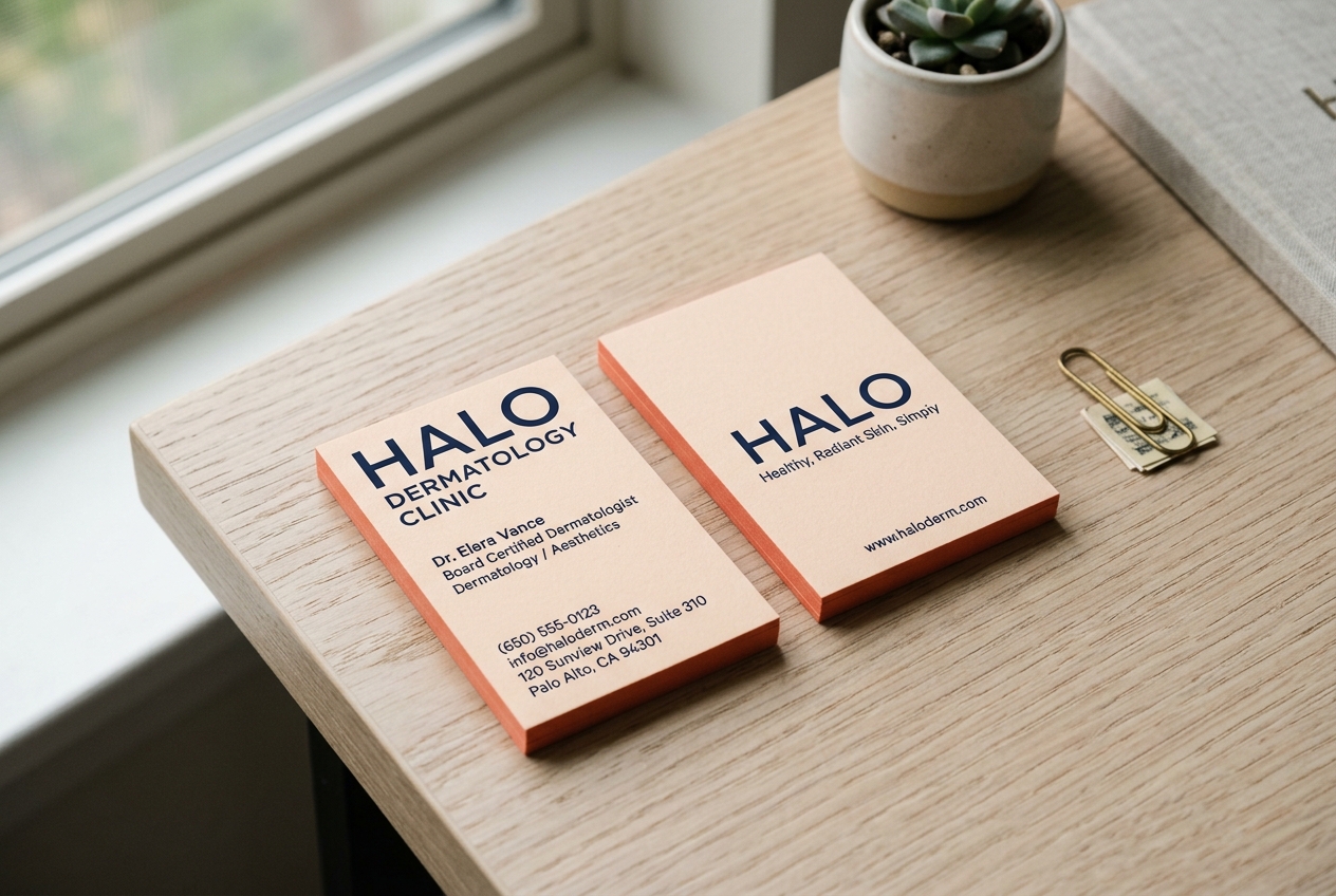 HALO business card