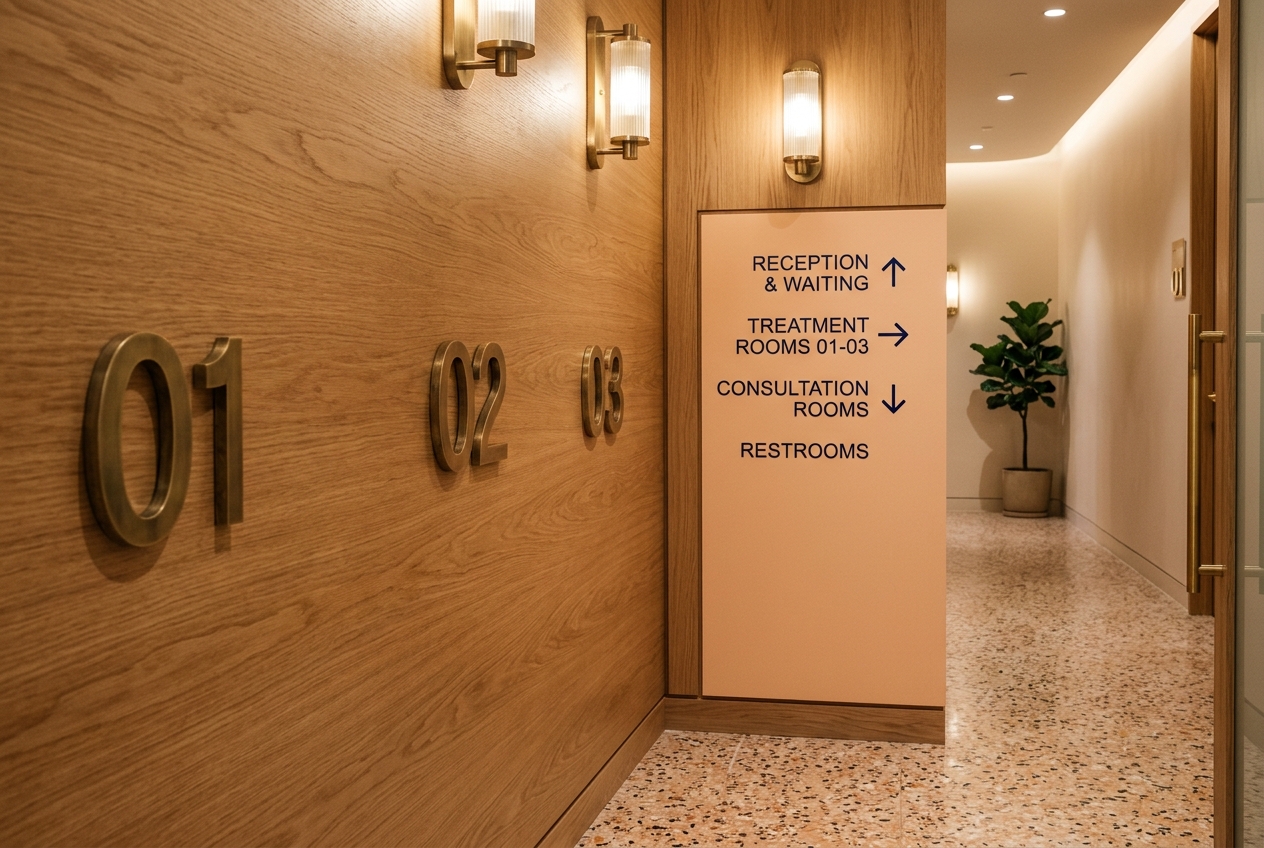 HALO interior wayfinding